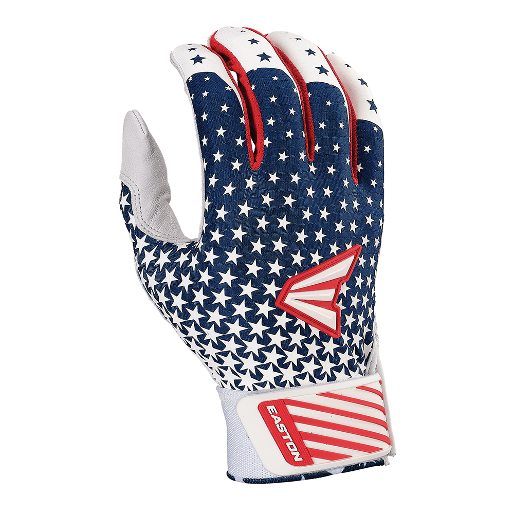 Easton Ghost NX Women&#39;s Adult Batting Gloves: Ghost NX Accessories Easton Small Stars N Stripes 