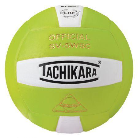 Tachikara Composite Volleyball: SV5WSC Volleyballs Tachikara Lime 