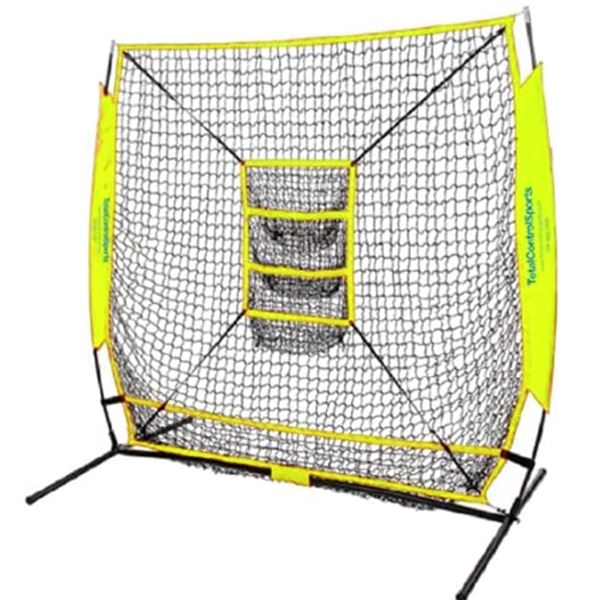 Total Control 7&#39;x7&#39; Soft Toss Net: GN2005 Training &amp; Field Total Control 