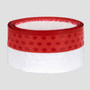 Lizard Skins DUAL Color 1.1. mm Bat Grip: DSPBWD Equipment Lizard Skins Red-White 