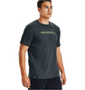 Men's UA Baseball Wordmark Graphic T-Shirt Apparel Under Armour Small Gray 