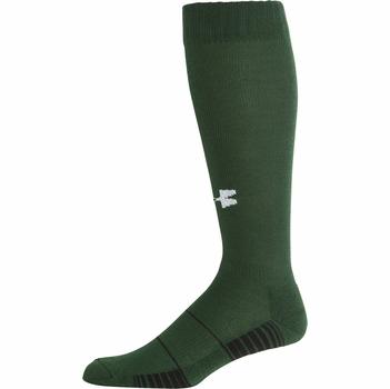 Under Armour Adult Solid Game Sock: 1270244 Apparel Under Armour Forest Green XL 