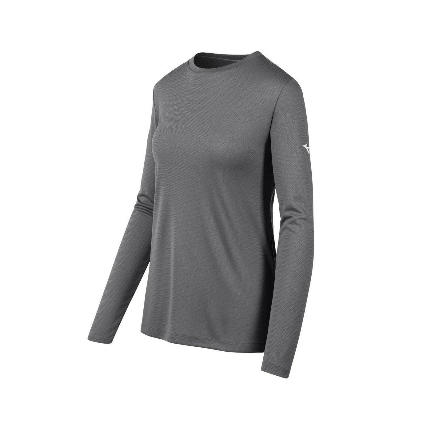 Mizuno Women's Long Sleeve T-Shirt: 530044 Apparel Mizuno Small Black 