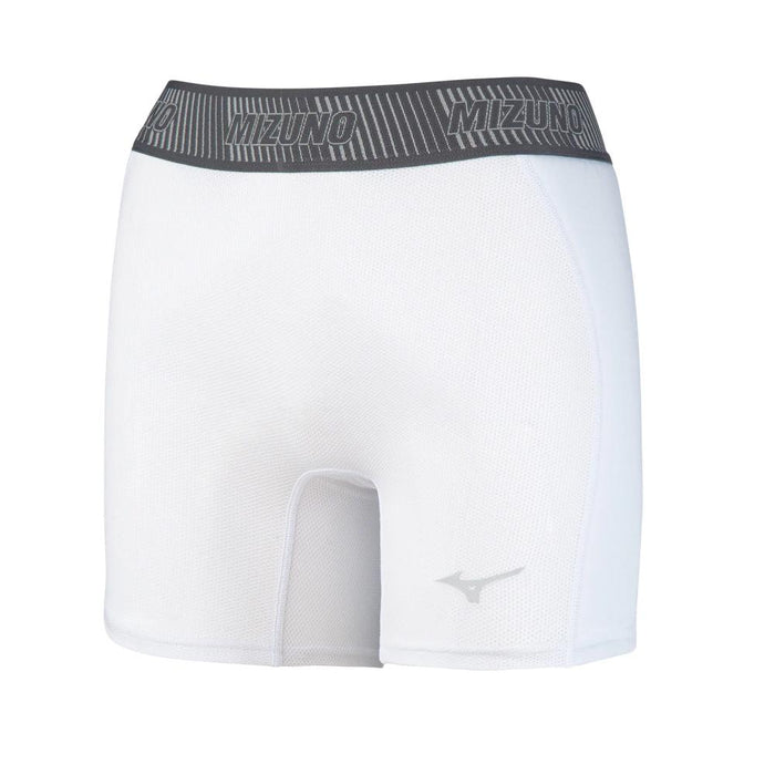 Mizuno Aero Vent Padded Women's Fastpitch Softball Sliding Shorts: 350840 Apparel Mizuno XX-Small White 