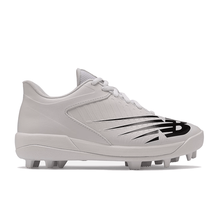 New Balance 4040 v6 Rubber Molded Youth Cleat Footwear New Balance 1.5 White 