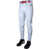 Rawlings Launch "Jogger Fit" Solid Pant Adult: LNCHJG Apparel Rawlings Small White 