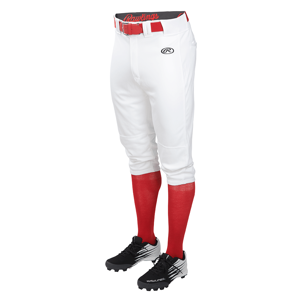 Rawlings Solid Launch Knicker Pant (Adult): LNCHKP Apparel Rawlings Small Gray 