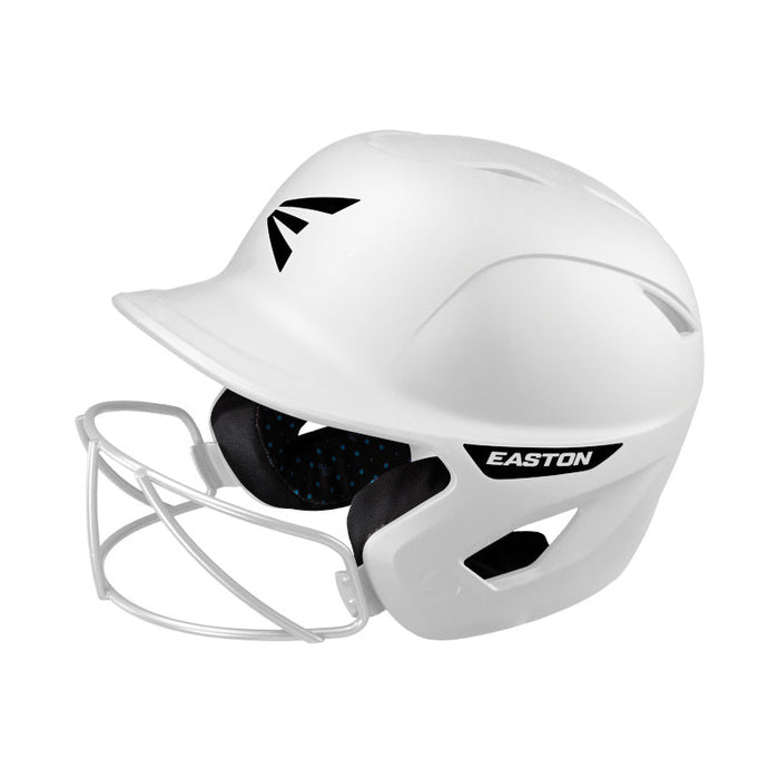 Easton Ghost Solid T-Ball/Fastpitch Helmet with Facemask: A168554 Equipment Easton White 