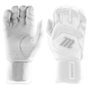Marucci Signature Series Adult Full Wrap Batting Gloves: MBGSGN3FW Equipment Marucci Medium White 