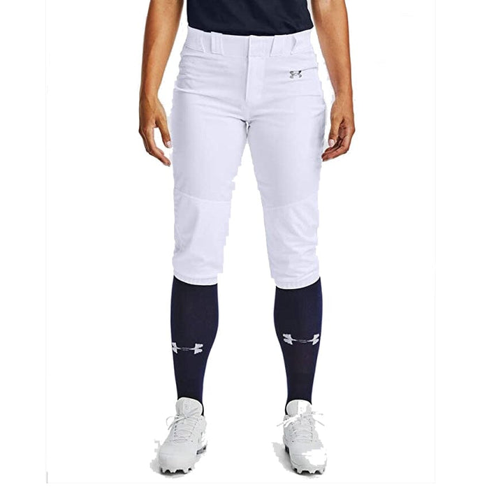 Under Armour Women's UA Vanish Softball Pants Apparel Under Armour X-Small White 