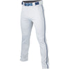 Easton Rival+ Adult Piped Pant: Rival+ Apparel Easton White/Navy X-Small 