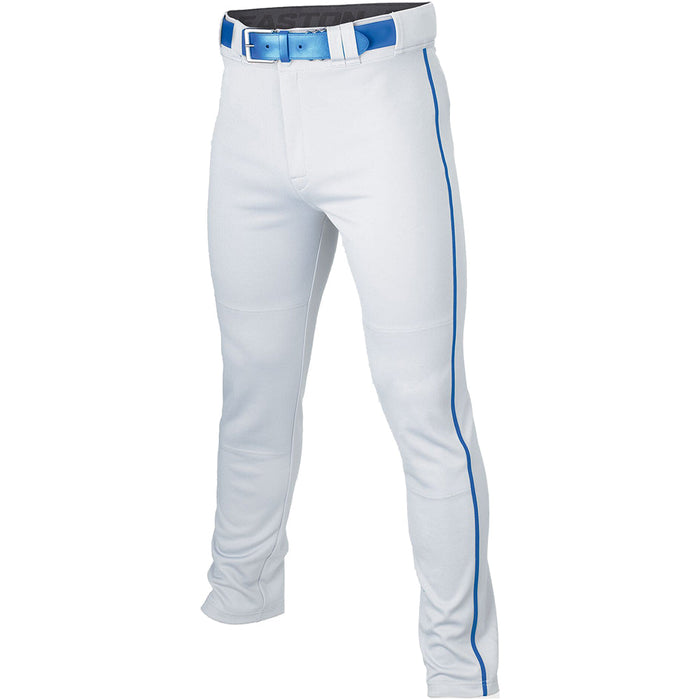 Easton Rival+ Adult Piped Pant: Rival+ Apparel Easton White/Royal X-Small 