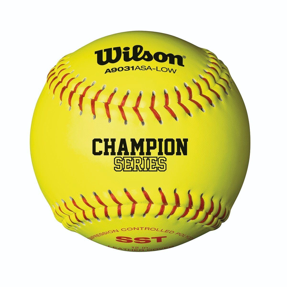 Wilson USA (ASA) Poly Core Fastpitch Softball 12 Inch (Dozen): A9031B Balls Wilson Sporting Goods 