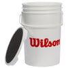 Wilson Ball Bucket with Padded Lid Balls Wilson Sporting Goods 