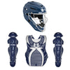 Under Armour Girl's Victory Series Fastpitch Catcher's Set: UAWCK2-JRVS Equipment Under Armour Navy 