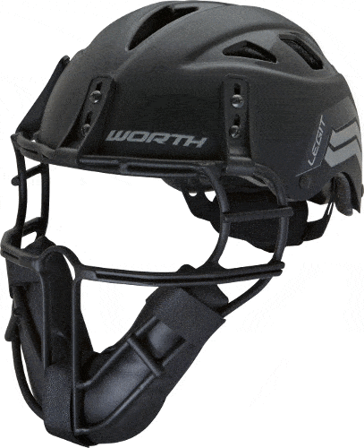 Worth Legit Protective Softball Pitcher&#39;s Mask: LGTPH Equipment Worth 