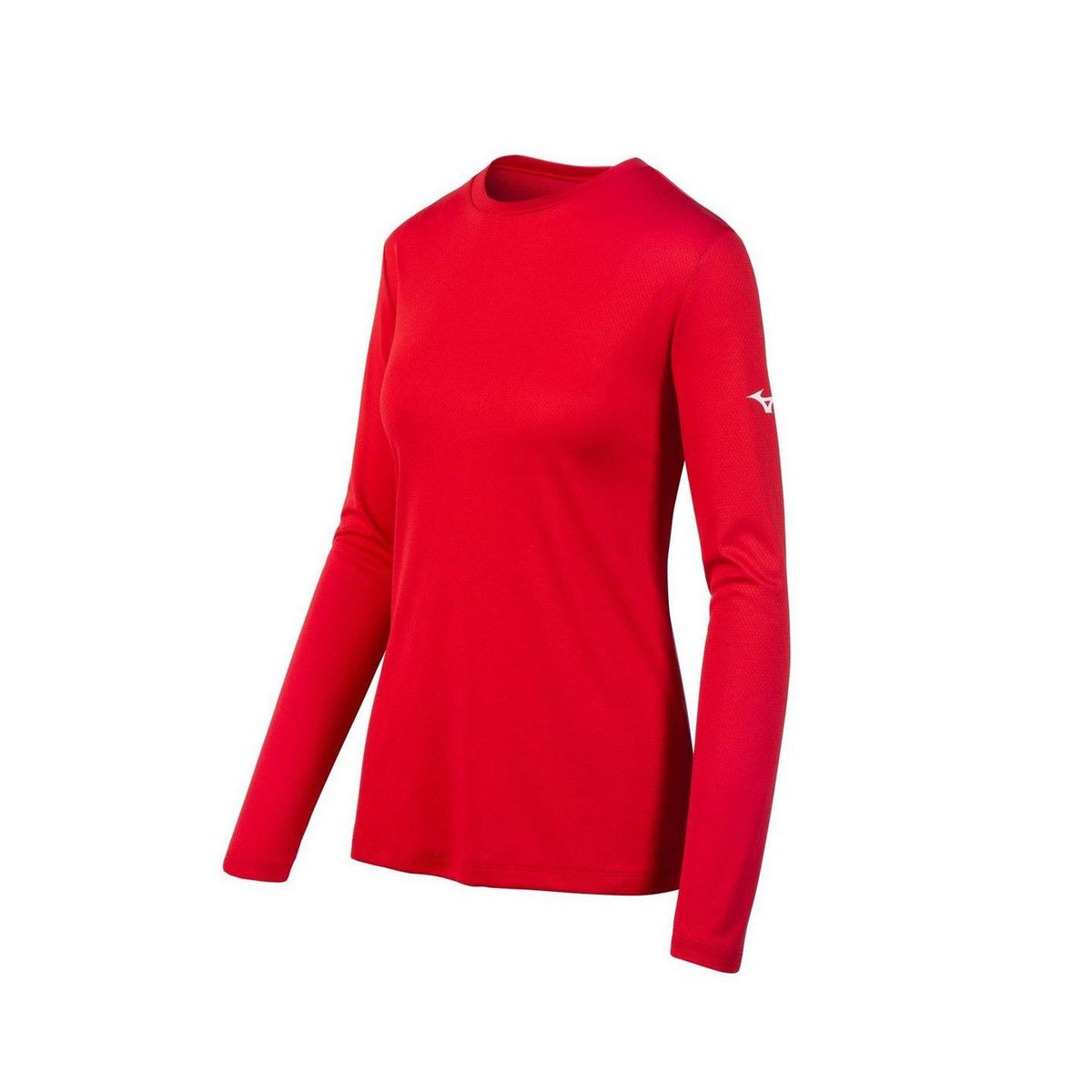 Mizuno Women&#39;s Long Sleeve T-Shirt: 530044 Apparel Mizuno Small Red 