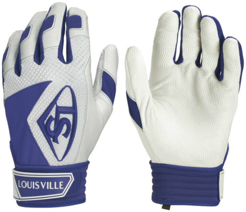 Louisville Slugger Series 7 Adult Batting Gloves: WTL6101 Equipment Louisville Slugger Purple Large 