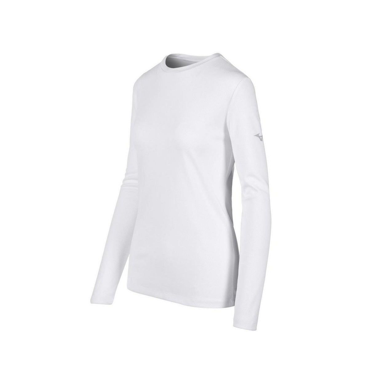Mizuno Women&#39;s Long Sleeve T-Shirt: 530044 Apparel Mizuno Small White 