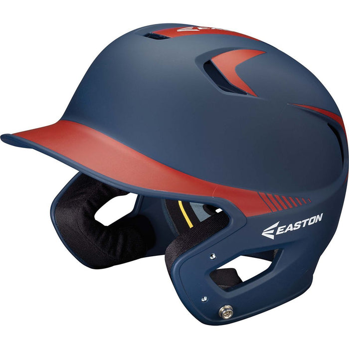 Easton Z5 Senior Grip Two Tone Matte Batting Helmet: A168095 Equipment Easton Navy-Red 